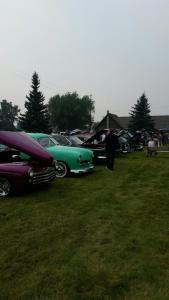 Line of cars